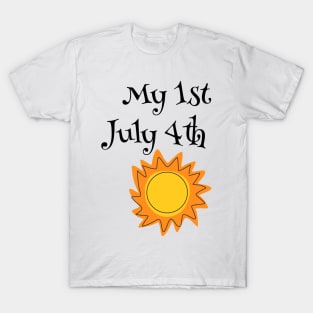 My 1st 4th Of July Independence Day T-Shirt